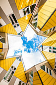 The cube houses by architect Piet Blom at Oudehaven, Rotterdam, Netherlands