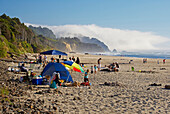 Pazifikküste , Arcadia Beach , Oregon , U.S.A. , Amerika