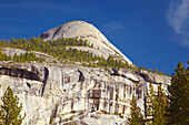 North Dome , Yosemite Valley , Yosemite National Park , Sierra Nevada , California , U.S.A. , America