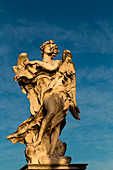 Rome, Lazio, Italy. Statue on Ponte Sant'Angelo
