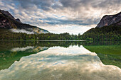 Lake Tovel, Non Valley, Trentino, Italy