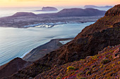 Isla Graciosa and Mirador del Rio, Lanzarote, Canary Islands, Spain, Europe