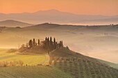 Podere Belvedere, San Quirico d'Orcia, Val d'Orcia, Tuscany, Italy.