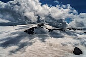 Krossarjokull Glacier, Myrdalsjokull Ice cap, Iceland.