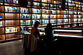 Spain, Madrid, Reina Sofia Museum, the library