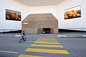 Switzerland, Basel, Art Space Schaulager of the architects Herzog and De Meuron, the external facade