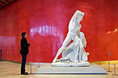 Spain, Madrid, Prado Museum (Museo del Prado), the hall, the Defense of Zaragoza sculpture