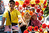 Malaysia, Malacca state, Malacca, historical center, trishaws