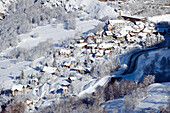 France, Isère, Oisans massif, Mont de Lans near Les Deux Alpes ski resort