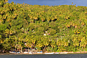 Dominican Republic, Samana Province, Las Flechas, fisherman village