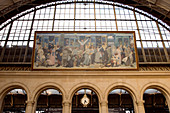 France, Paris, restored Gare de l'Est, February 2008