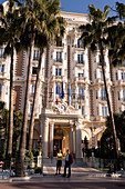 France, Alpes Maritimes, Cannes, Croisette, Carlton Hotel