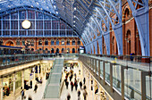 United Kingdom, London, St Pancras International train station