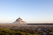 France, Manche, bay of Mont Saint Michel, listed as World Heritage by UNESCO