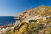 Spain, Galicia, Costa da Muerte, Cabo Vilan and its lighthouse