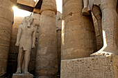 Egypt, Upper Egypt, Nile Valley, Luxor Temple listed as World Heritage by UNESCO