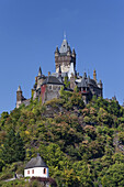 Die Reichsburg Cochem, Eifel, Rheinland-Pfalz, Deutschland, Europa