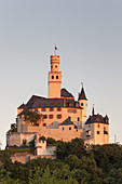 Marksburg Castle above Braubach by the Rhine, Upper Middle Rhine Valley, Rheinland-Palatinate, Germany, Europe