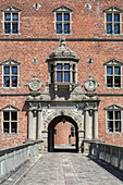 Schloss Vallø Slot, Køge, Halbinsel Stevns, Insel Seeland, Dänemark, Nordeuropa, Europa