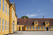 Palace beneath the cathedral in Roskilde, Island of Zealand, Scandinavia, Denmark, Northern Europe