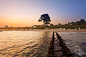 Breakwater near Ahrenshoop, Fischland, Mecklenburg-West Pomerania, Germany