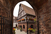 Old Town Hall, Doerrenbach, Palatinate Forest, Rhineland-Palatinate, Germany