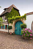 Vintner house, Rhodt unter Rietburg, Palatinate Forest, Rhineland-Palatinate, Germany