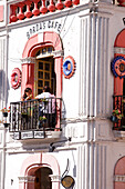 Mexico, Guerrero state, Taxco, Bordas cafe on the Zocalo