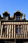 France, Seine et Marne, Moret on Loing, facade of the former Moret nuns home