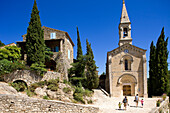 France, Gard, La Roque sur Ceze, labelled Les Plus Beaux Villages de France (The Most Beautiful Villages of France)