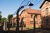 Poland, Silesian region, near Krakow, village of Oswiecim, the camp of extermination of Auschwitz, listed as World Heritage by UNESCO