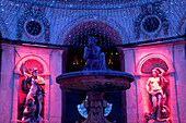 France, Rhone, Lyon, historical site listed as World Heritage by UNESCO, Fete des Lumieres (Light Festival), the City Hall