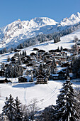 France, Haute Savoie, La Clusaz and the Aravis Chain