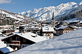 France, Haute Savoie, La Clusaz and the Aravis Chain