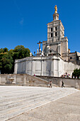 France, Vaucluse, Avignon, Notre Dame des Doms Cathedral listed as World Heritage by UNESCO