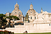 Italy, Lazio, Rome, historical centre listed as World Heritage by UNESCO, Piazza Aracoeli