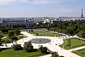 France, Paris, area listed as World Heritage by UNESCO, the Tuileries Gardens