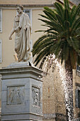 France, Corse du Sud, Ajaccio, Place Foch, Bonaparte 1st Consul Statue