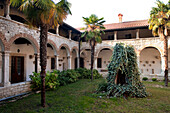 Croatia, Istria, Adriatic Coast, the city of Pula, franciscan monastery