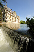 France, Indre et Loire, Loire Valley listed as World Heritage by UNESCO, Chateau d' Azay le Rideau