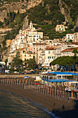 Italy, Campania, Amalfi Coast, listed as World Heritage by UNESCO, Amalfi, Church di San Biagio and Marina Grande