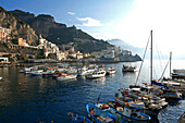 Italy, Campania, Amalfi Coast, listed as World Heritage by UNESCO, Amalfi, harbour