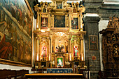 Peru, Cuzco, city listed as World Heritage by UNESCO, Plaza de Armas, Our Lady of the Assumption Cathedral of Colonial Baroque style built in the 16th century