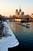 France, Paris, area listed as World Heritage by UNESCO, Notre Dame cathedral