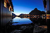 Norway, Nordland County, Lofoten Islands, Moskenes Island, Reine fishermen village