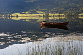 Norway, Hordaland County, Oppheim Lake at North Voss