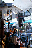 France, Paris, cafe in the 6th Arrondissement