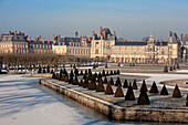 France, Seine et Marne, Fontainebleau, the Royal Castle, listed as World Heritage by UNESCO