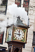 Canada, British Columbia, Vancouver, Gastown, Steam Clock