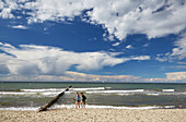 Beach along the Baltic sea coast, Mecklenburg-Vorpommern, Germany